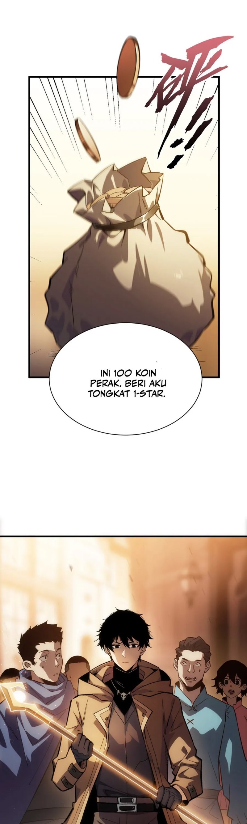Idle Player Returns as a God (I Awoke as a God) chapter 1
