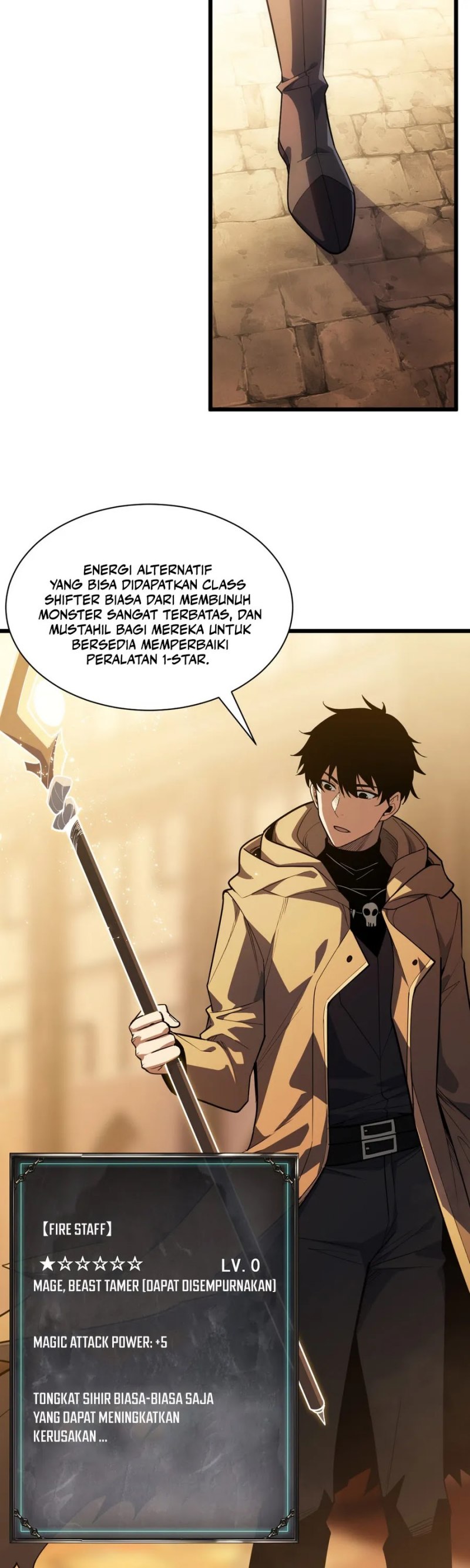 Idle Player Returns as a God (I Awoke as a God) chapter 1