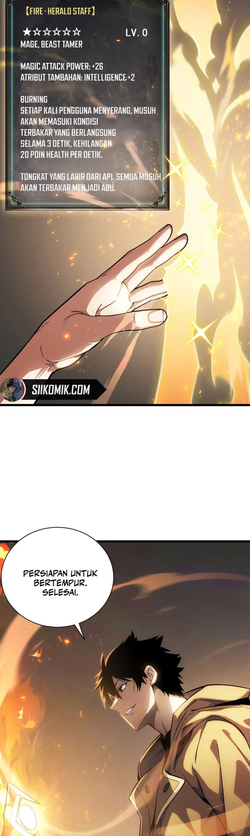Idle Player Returns as a God (I Awoke as a God) chapter 1