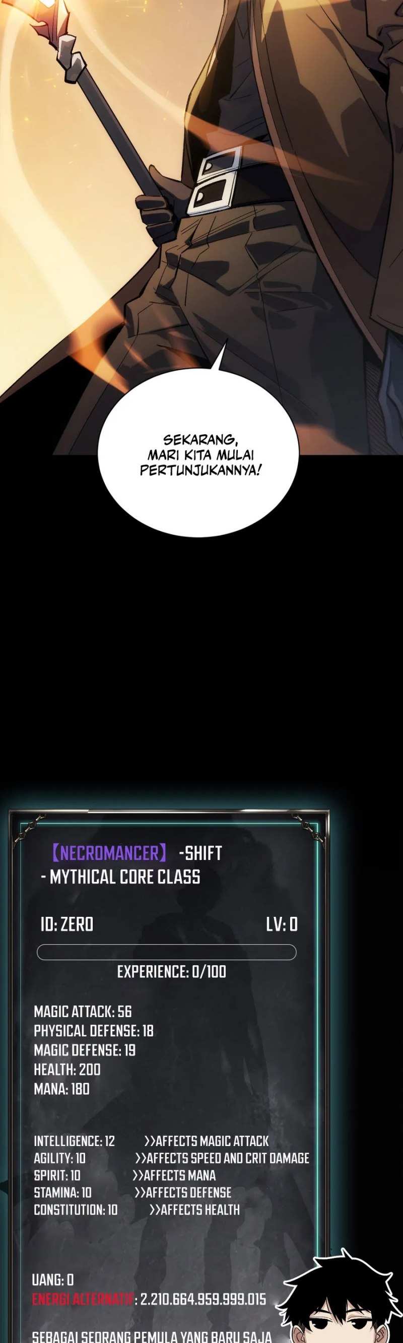 Idle Player Returns as a God (I Awoke as a God) chapter 1