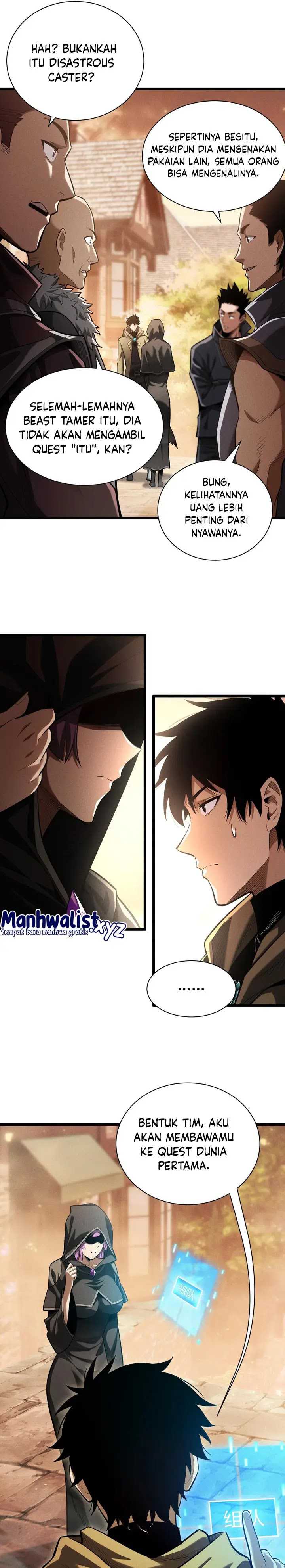 Idle Player Returns as a God (I Awoke as a God) chapter 7
