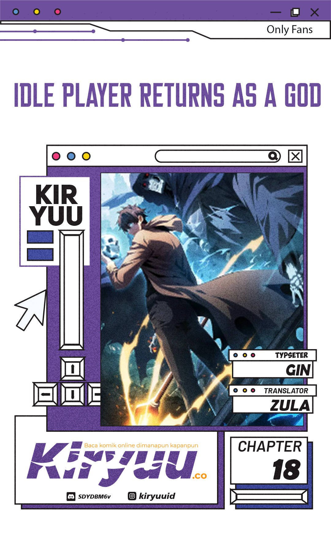 Idle Player Returns as a God (I Awoke as a God) chapter 18
