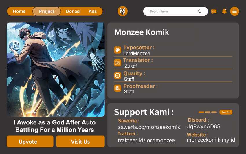 Idle Player Returns as a God (I Awoke as a God) chapter 23