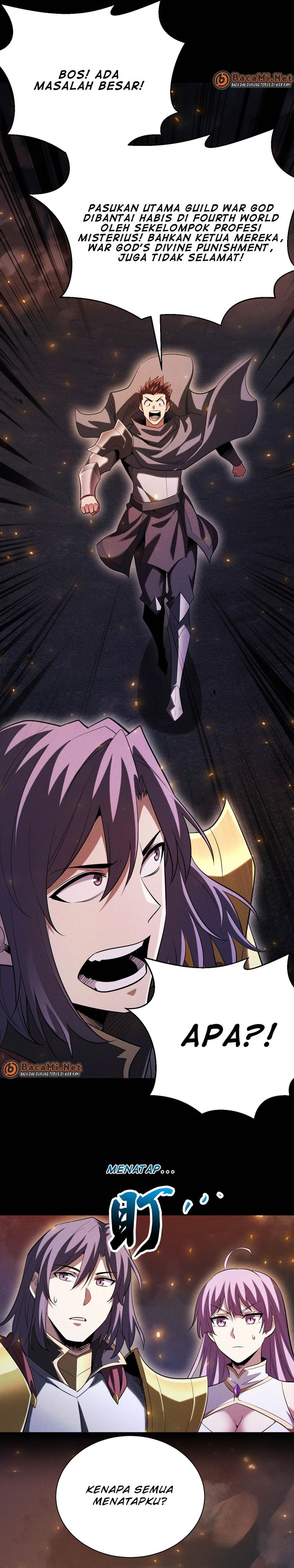 Idle Player Returns as a God (I Awoke as a God) Chapter 49 Bahasa Indonesia