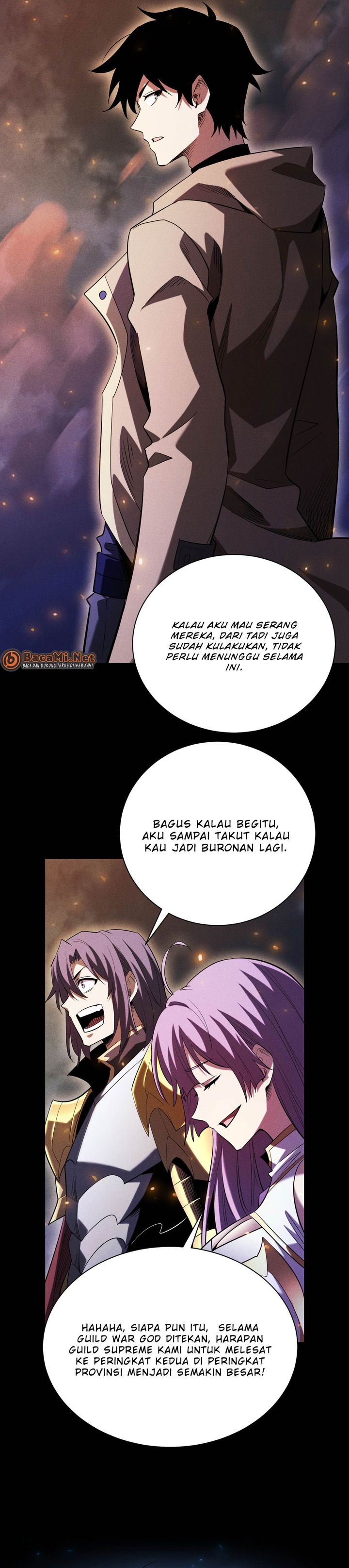 Idle Player Returns as a God (I Awoke as a God) Chapter 49 Bahasa Indonesia