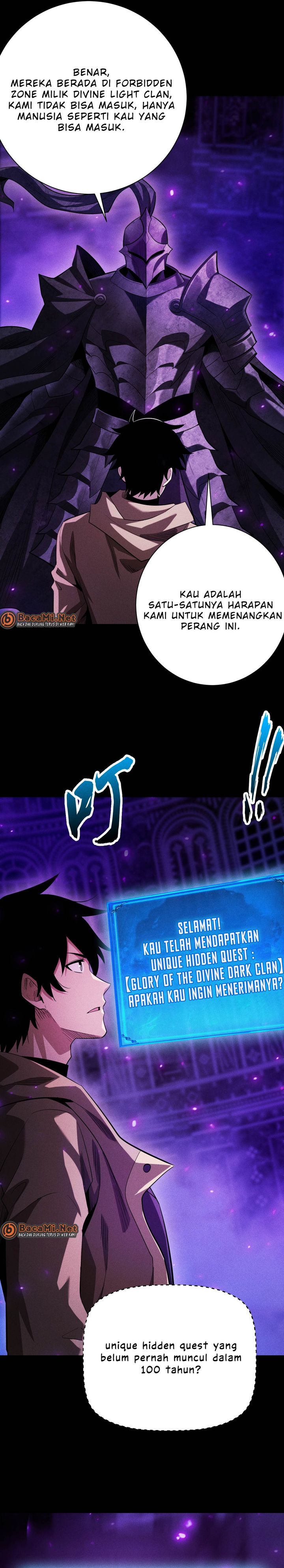 Idle Player Returns as a God (I Awoke as a God) Chapter 49 Bahasa Indonesia