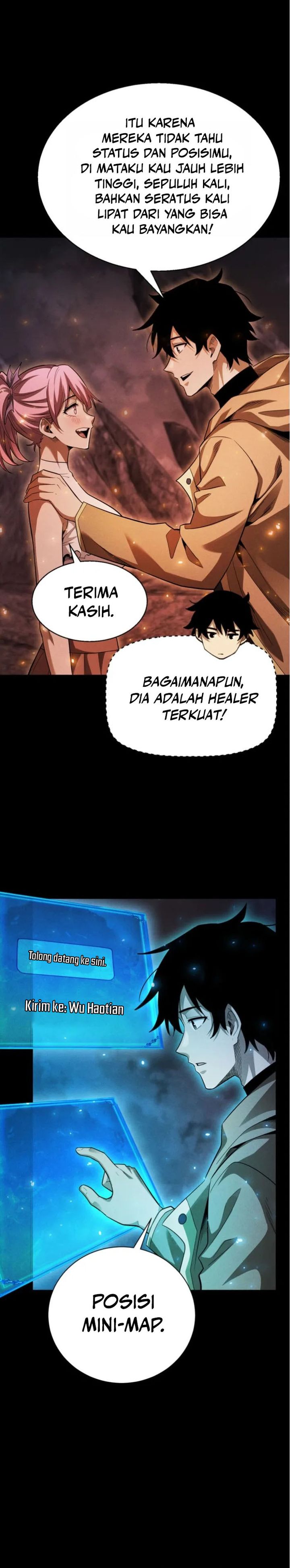 Idle Player Returns as a God (I Awoke as a God) Chapter 54 Bahasa Indonesia