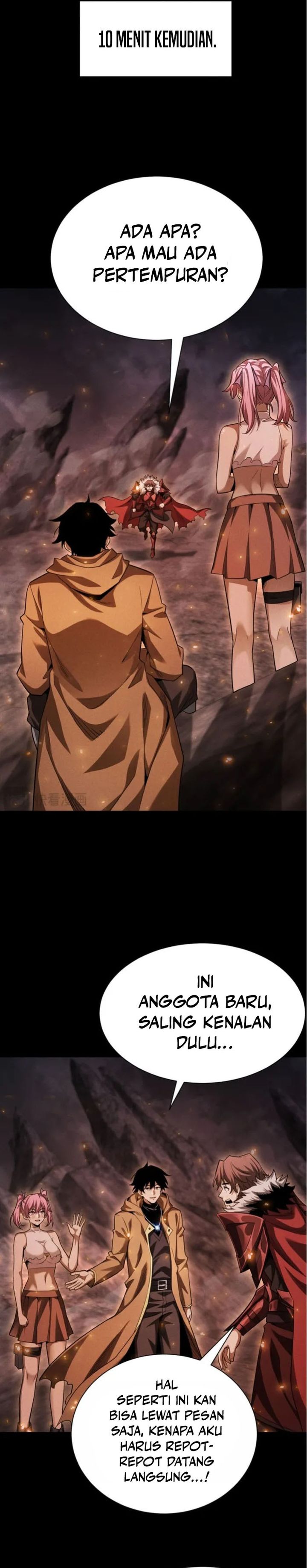 Idle Player Returns as a God (I Awoke as a God) Chapter 54 Bahasa Indonesia