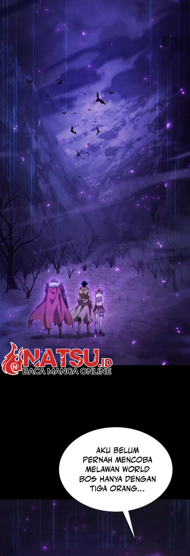 Idle Player Returns as a God (I Awoke as a God) Chapter 55 Bahasa Indonesia