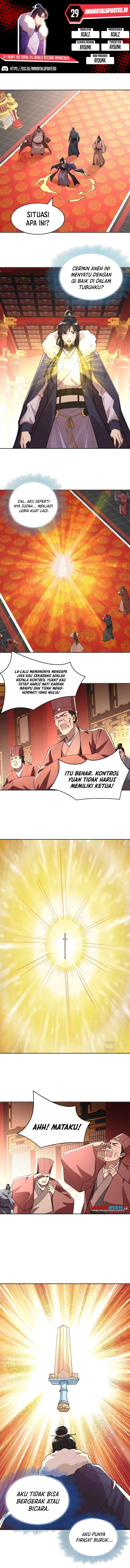 If I Don’t Die, I’ll Be Invincible Chapter 29 Bahasa Indonesia