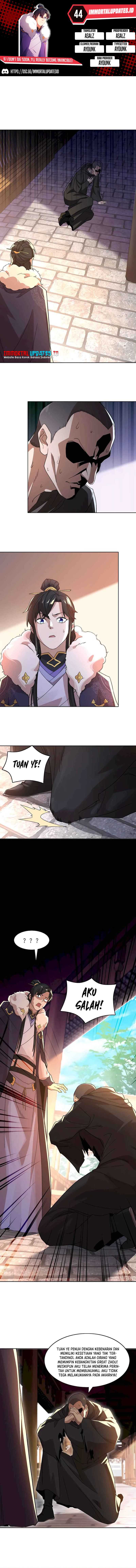 If I Don’t Die, I’ll Be Invincible chapter 44