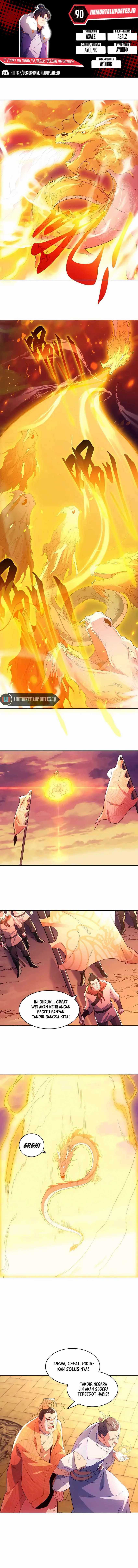 If I Don’t Die, I’ll Be Invincible Chapter 90 Bahasa Indonesia