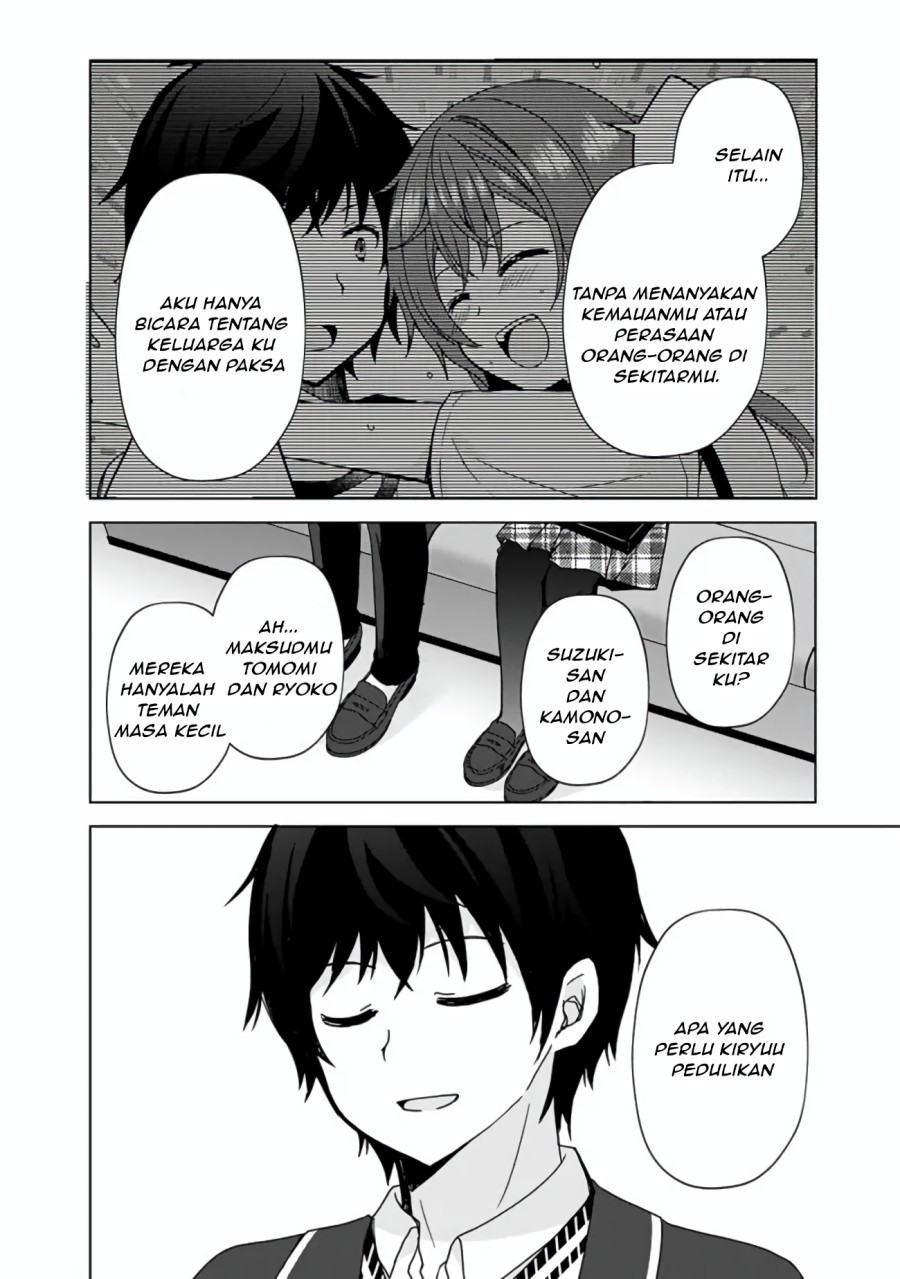 Iinazuke ga Dekita to Omottara, Sono Iinazuke ga Gakkou de Yuumei na “Akuyaku Reijou” Dattan dakedo, Dou Sureba Ii? chapter 2