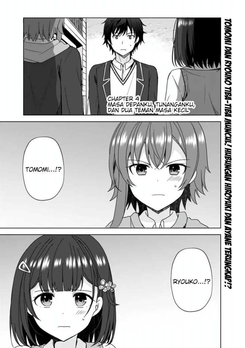 Iinazuke ga Dekita to Omottara, Sono Iinazuke ga Gakkou de Yuumei na “Akuyaku Reijou” Chapter 04 Bahasa Indonesia