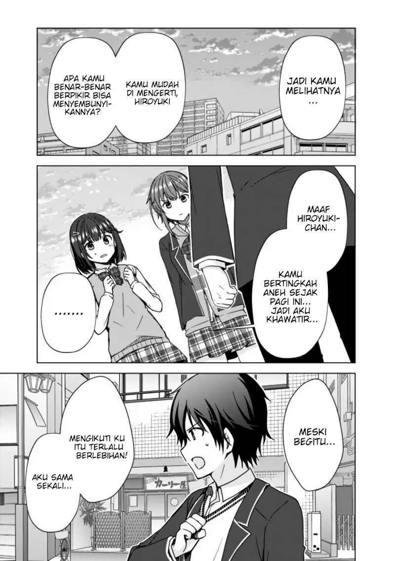 Iinazuke ga Dekita to Omottara, Sono Iinazuke ga Gakkou de Yuumei na “Akuyaku Reijou” Chapter 04 Bahasa Indonesia