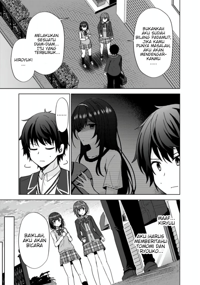 Iinazuke ga Dekita to Omottara, Sono Iinazuke ga Gakkou de Yuumei na “Akuyaku Reijou” Chapter 04 Bahasa Indonesia