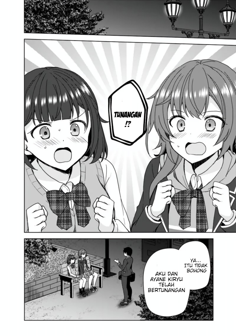 Iinazuke ga Dekita to Omottara, Sono Iinazuke ga Gakkou de Yuumei na “Akuyaku Reijou” Chapter 04 Bahasa Indonesia