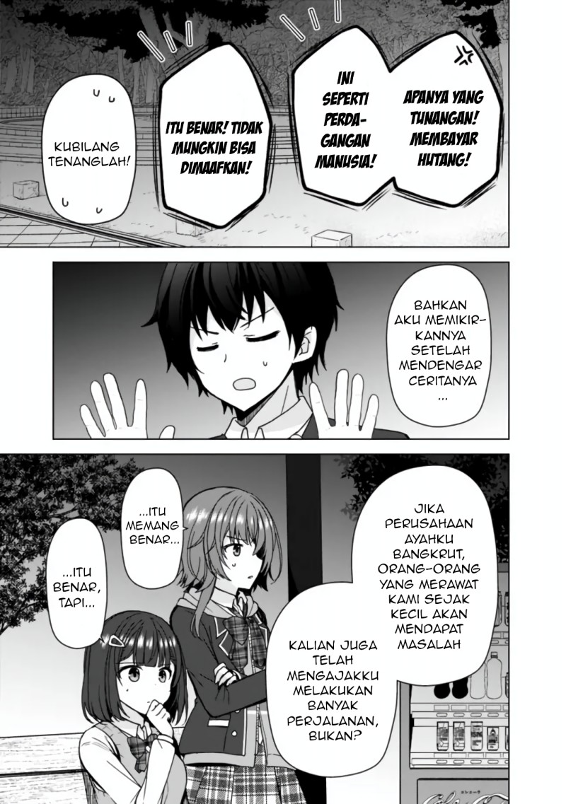 Iinazuke ga Dekita to Omottara, Sono Iinazuke ga Gakkou de Yuumei na “Akuyaku Reijou” Chapter 04 Bahasa Indonesia