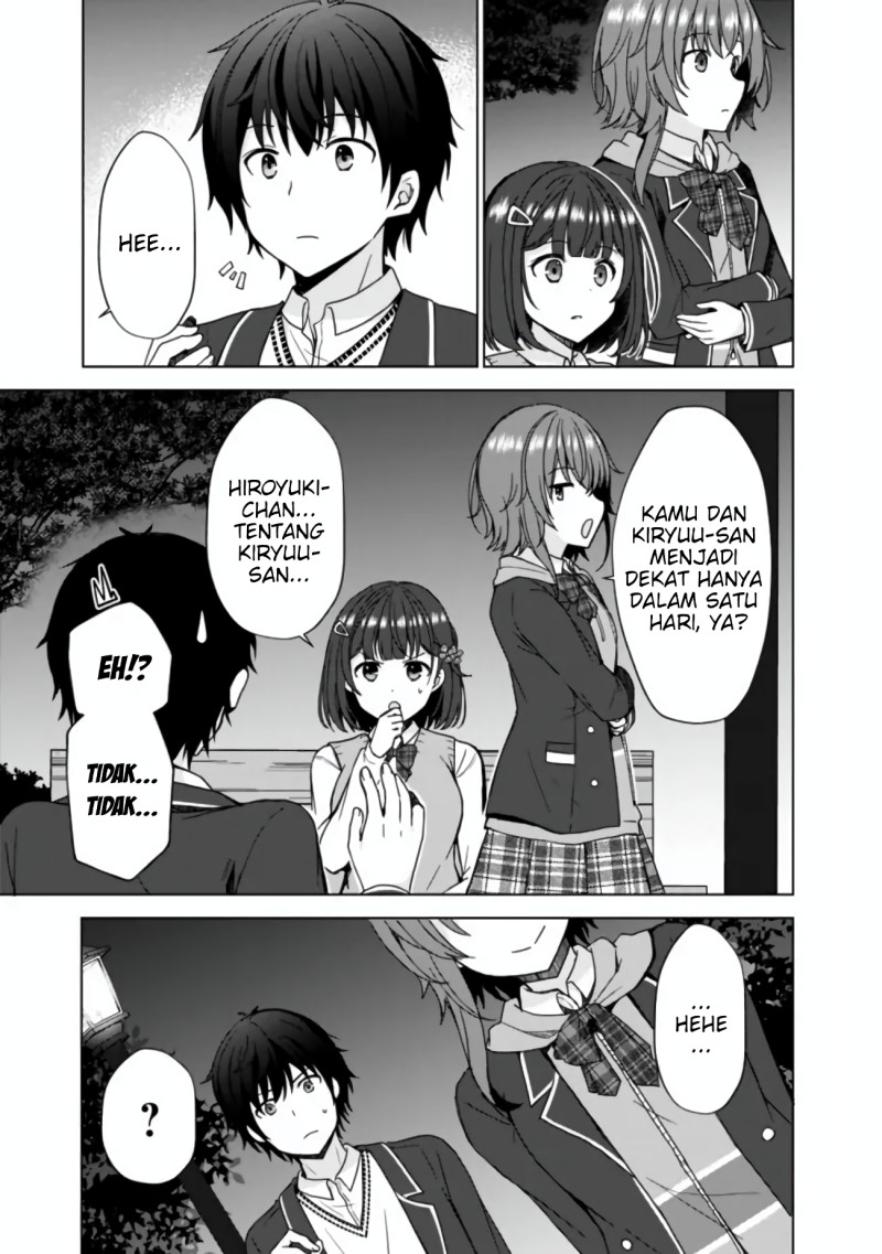Iinazuke ga Dekita to Omottara, Sono Iinazuke ga Gakkou de Yuumei na “Akuyaku Reijou” Chapter 04 Bahasa Indonesia