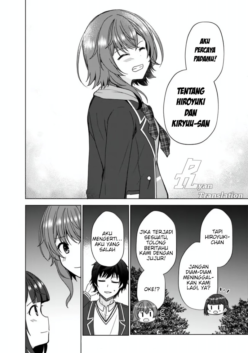 Iinazuke ga Dekita to Omottara, Sono Iinazuke ga Gakkou de Yuumei na “Akuyaku Reijou” Chapter 04 Bahasa Indonesia