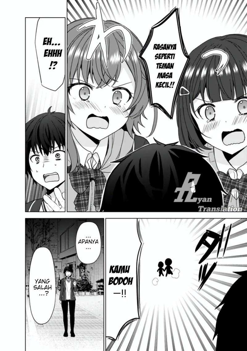 Iinazuke ga Dekita to Omottara, Sono Iinazuke ga Gakkou de Yuumei na “Akuyaku Reijou” Chapter 04 Bahasa Indonesia
