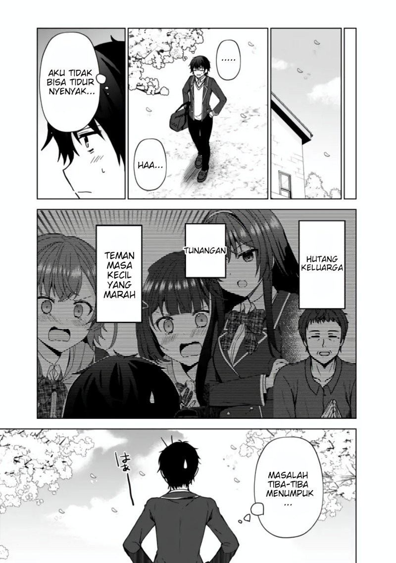 Iinazuke ga Dekita to Omottara, Sono Iinazuke ga Gakkou de Yuumei na “Akuyaku Reijou” Chapter 04 Bahasa Indonesia