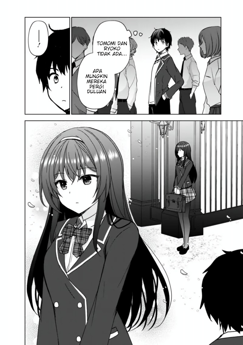 Iinazuke ga Dekita to Omottara, Sono Iinazuke ga Gakkou de Yuumei na “Akuyaku Reijou” Chapter 04 Bahasa Indonesia