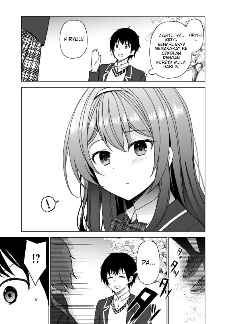 Iinazuke ga Dekita to Omottara, Sono Iinazuke ga Gakkou de Yuumei na “Akuyaku Reijou” Chapter 04 Bahasa Indonesia