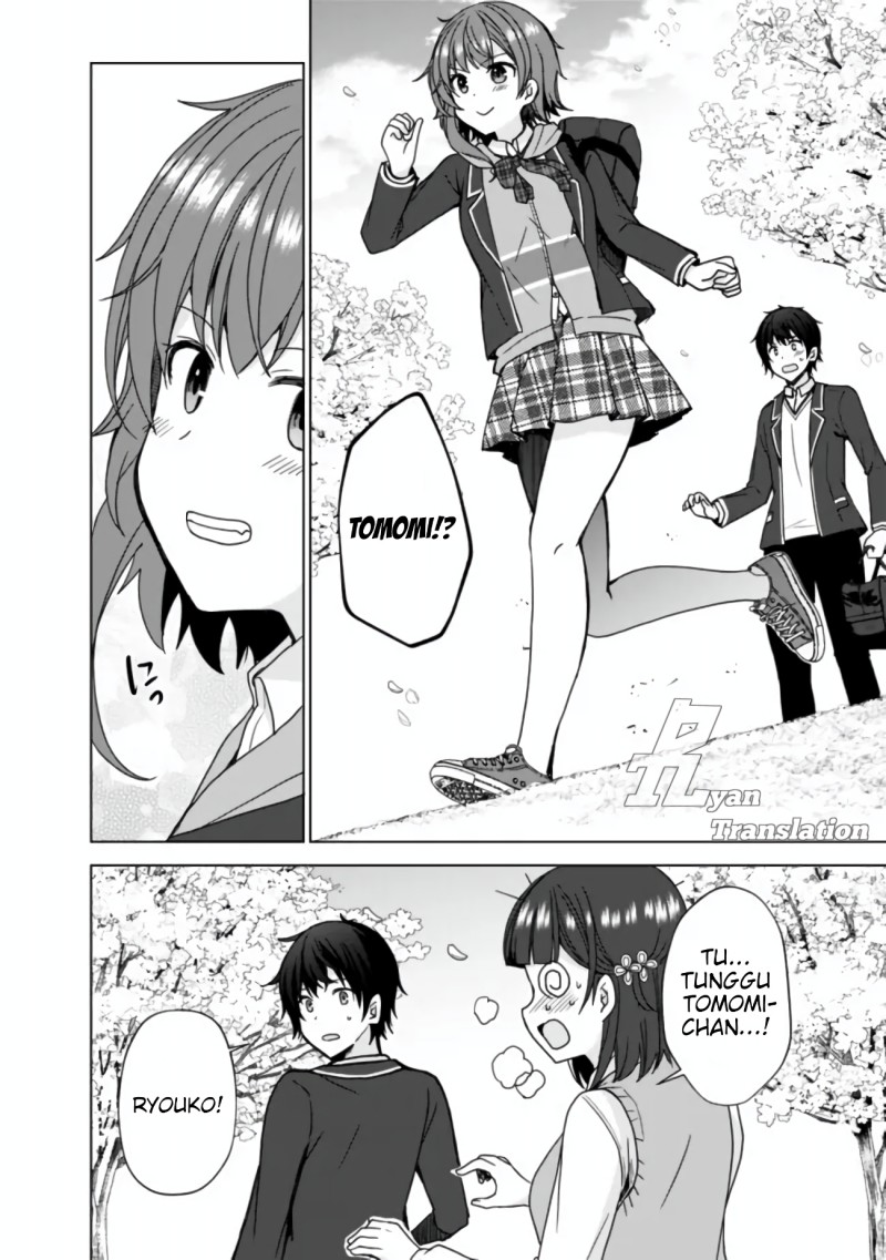 Iinazuke ga Dekita to Omottara, Sono Iinazuke ga Gakkou de Yuumei na “Akuyaku Reijou” Chapter 04 Bahasa Indonesia