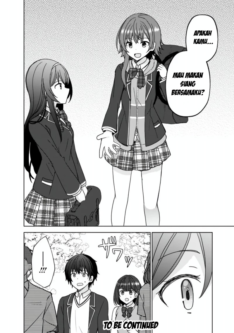 Iinazuke ga Dekita to Omottara, Sono Iinazuke ga Gakkou de Yuumei na “Akuyaku Reijou” Chapter 04 Bahasa Indonesia