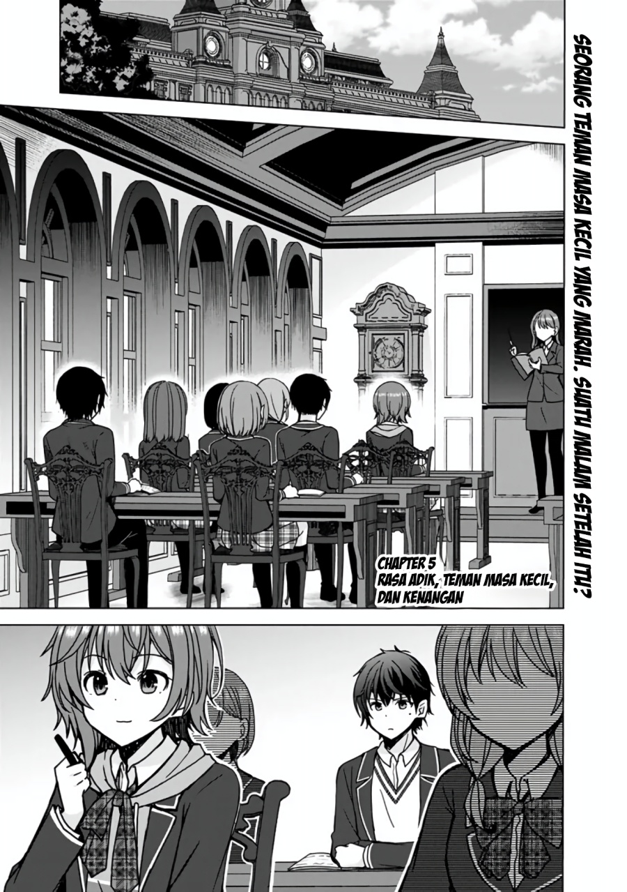 Iinazuke ga Dekita to Omottara, Sono Iinazuke ga Gakkou de Yuumei na “Akuyaku Reijou” Dattan dakedo, Dou Sureba Ii? chapter 5