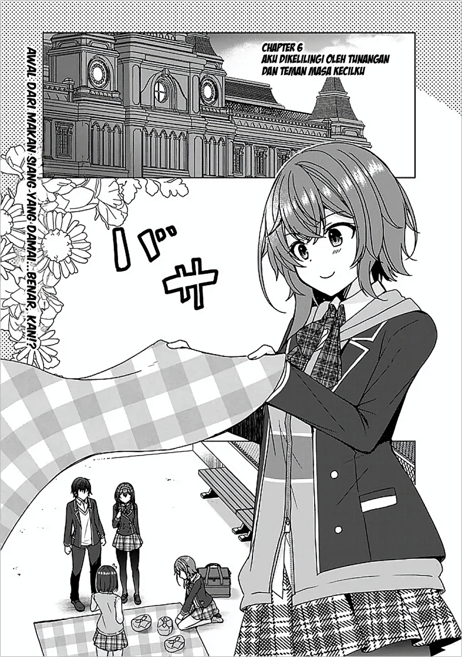 Iinazuke ga Dekita to Omottara, Sono Iinazuke ga Gakkou de Yuumei na “Akuyaku Reijou” Chapter 06 Bahasa Indonesia