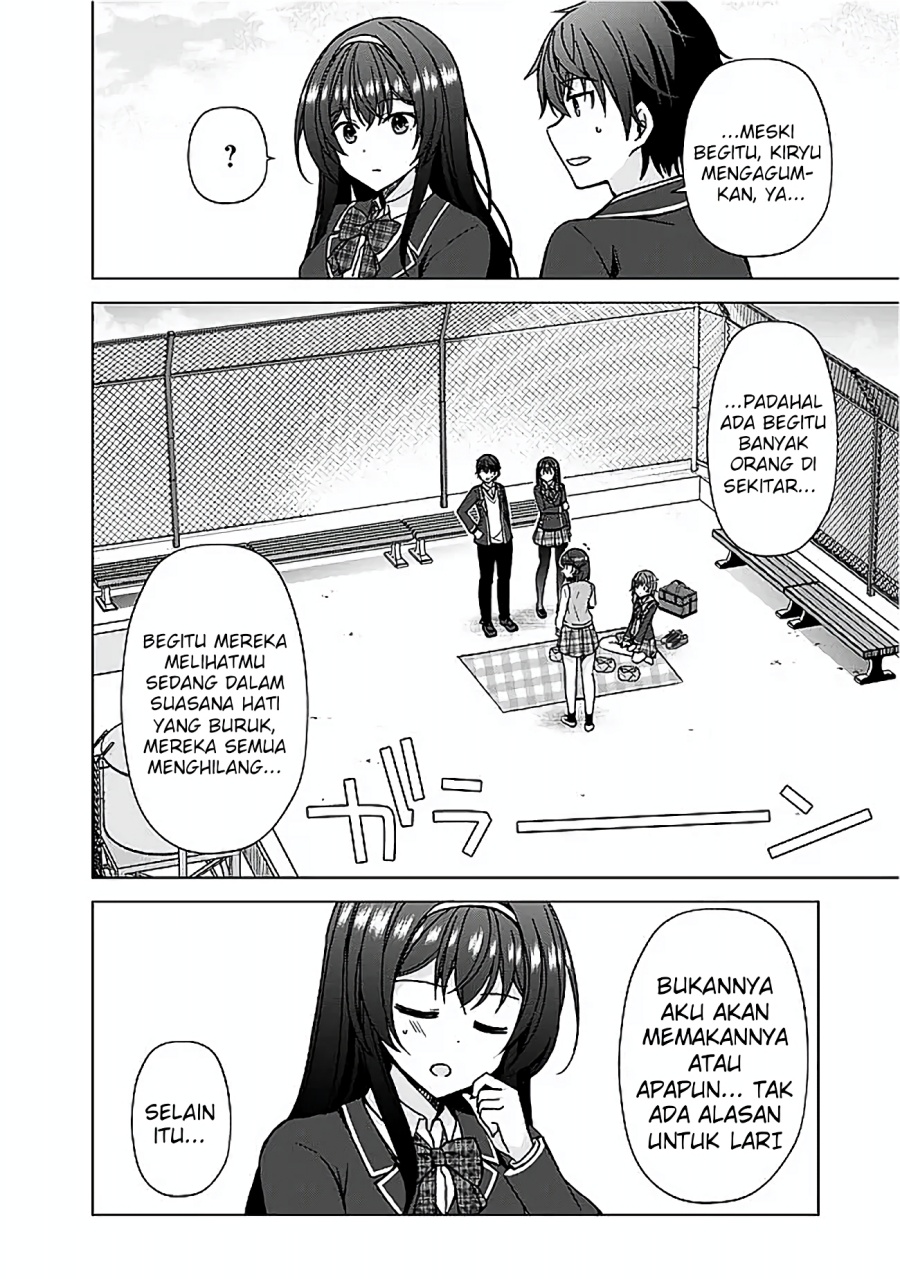 Iinazuke ga Dekita to Omottara, Sono Iinazuke ga Gakkou de Yuumei na “Akuyaku Reijou” Chapter 06 Bahasa Indonesia