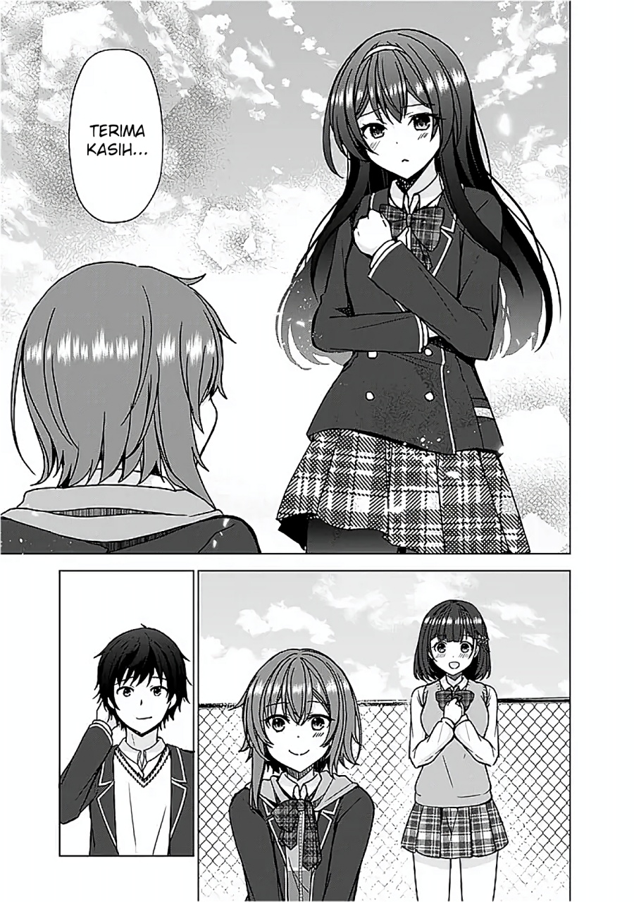 Iinazuke ga Dekita to Omottara, Sono Iinazuke ga Gakkou de Yuumei na “Akuyaku Reijou” Chapter 06 Bahasa Indonesia