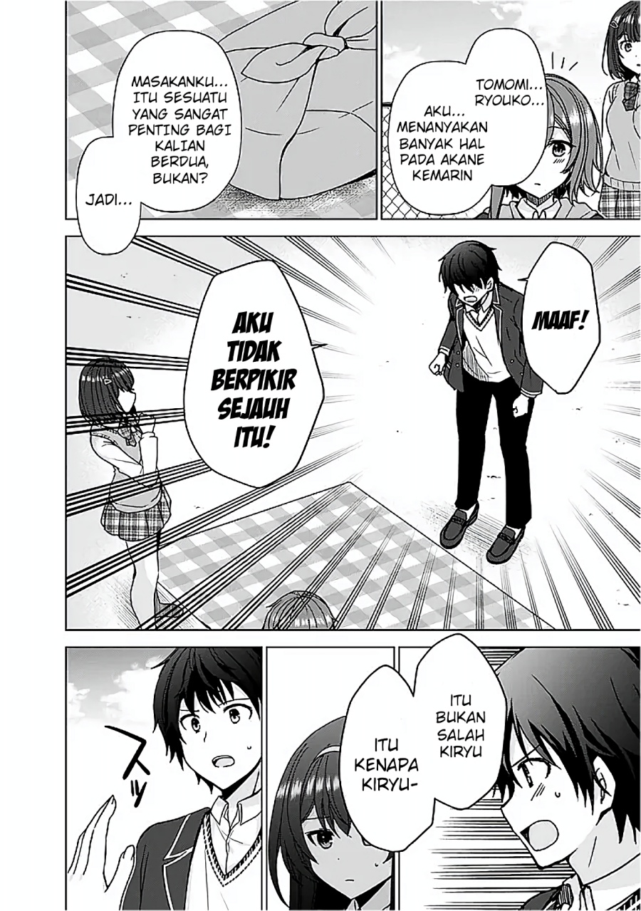 Iinazuke ga Dekita to Omottara, Sono Iinazuke ga Gakkou de Yuumei na “Akuyaku Reijou” Chapter 06 Bahasa Indonesia