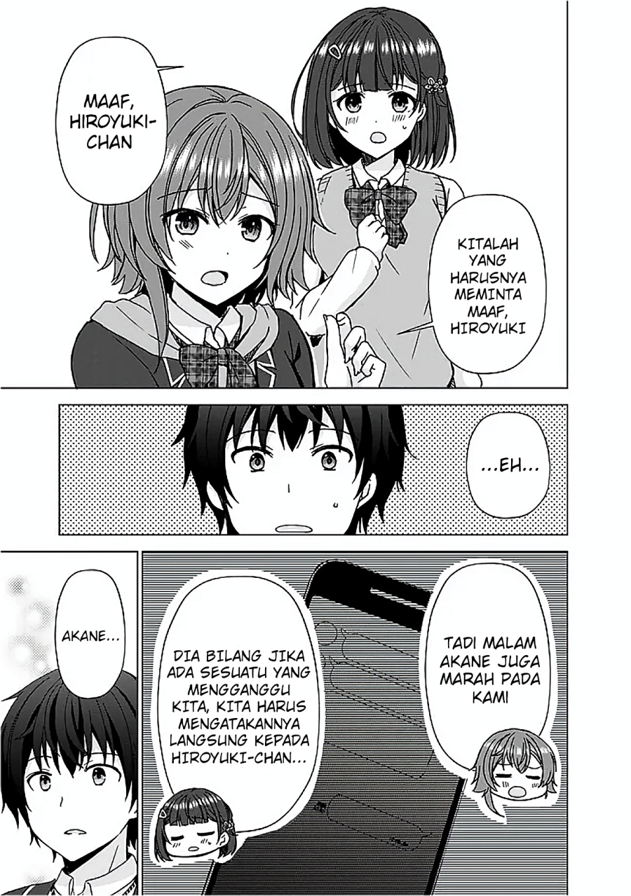 Iinazuke ga Dekita to Omottara, Sono Iinazuke ga Gakkou de Yuumei na “Akuyaku Reijou” Chapter 06 Bahasa Indonesia