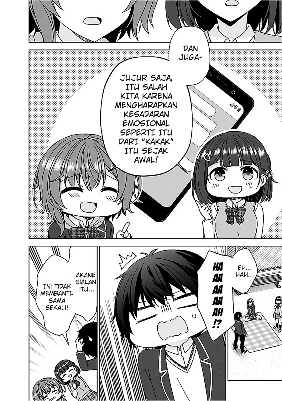 Iinazuke ga Dekita to Omottara, Sono Iinazuke ga Gakkou de Yuumei na “Akuyaku Reijou” Chapter 06 Bahasa Indonesia