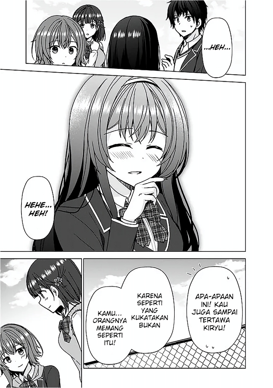 Iinazuke ga Dekita to Omottara, Sono Iinazuke ga Gakkou de Yuumei na “Akuyaku Reijou” Chapter 06 Bahasa Indonesia