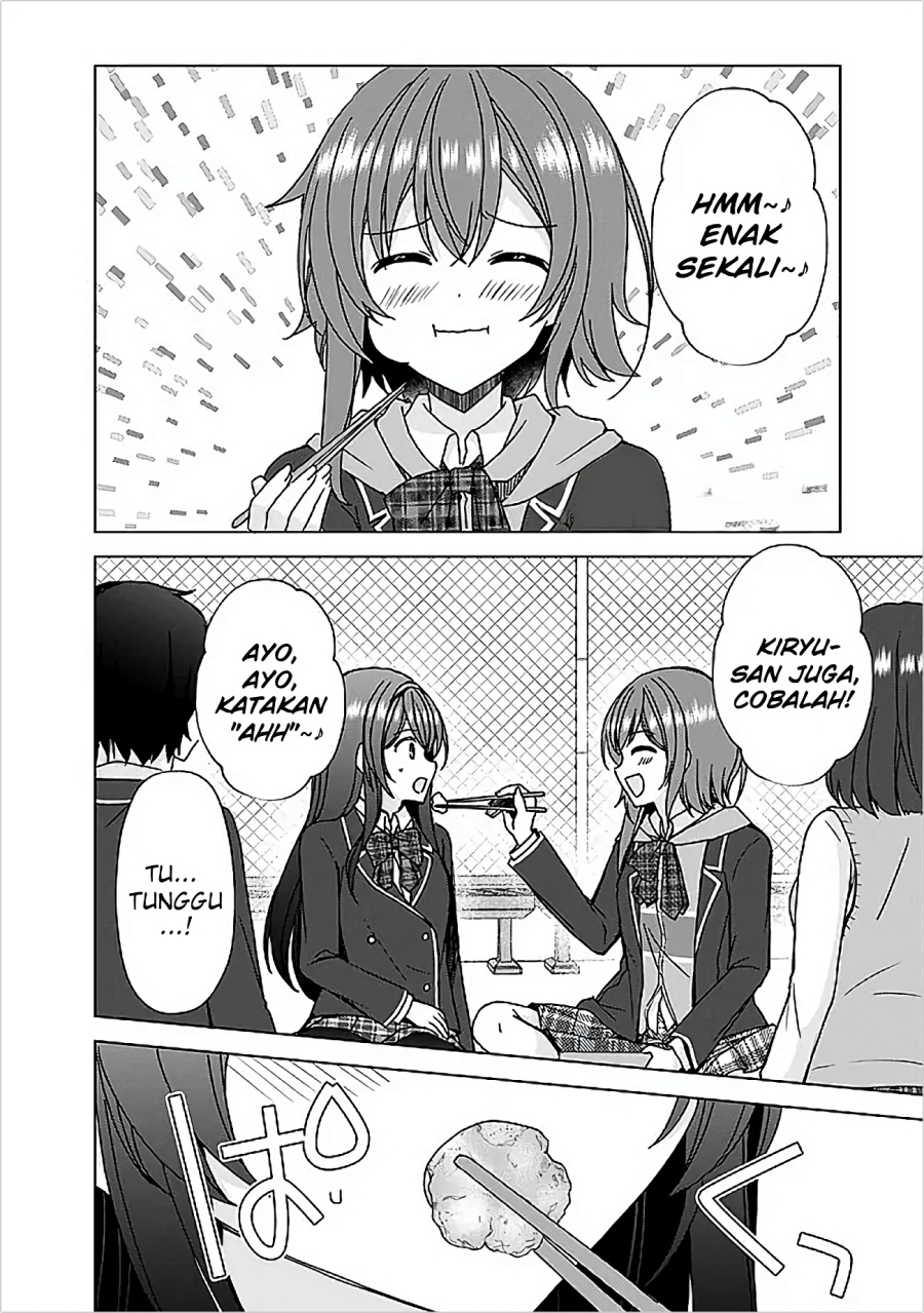 Iinazuke ga Dekita to Omottara, Sono Iinazuke ga Gakkou de Yuumei na “Akuyaku Reijou” Chapter 06 Bahasa Indonesia