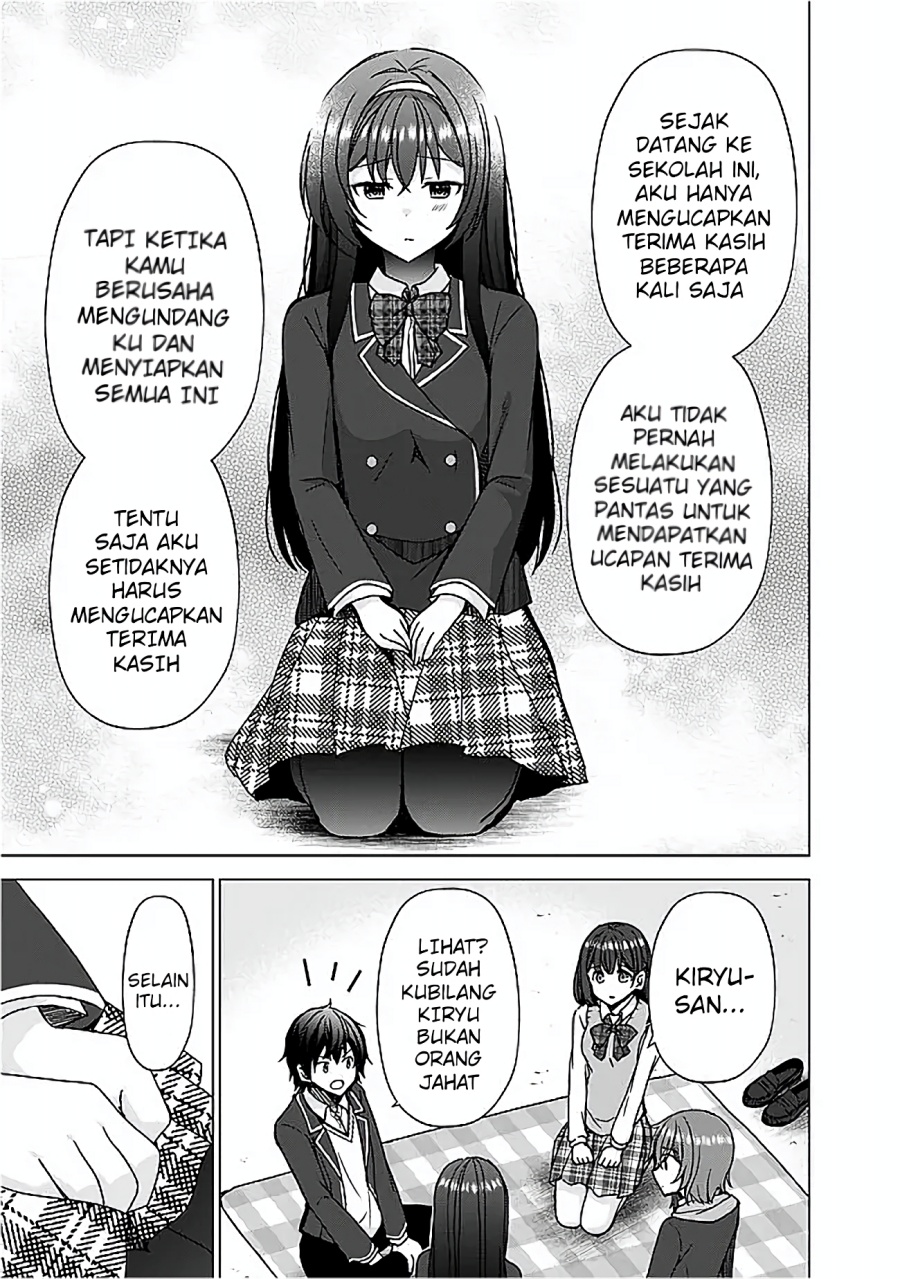 Iinazuke ga Dekita to Omottara, Sono Iinazuke ga Gakkou de Yuumei na “Akuyaku Reijou” Chapter 06 Bahasa Indonesia