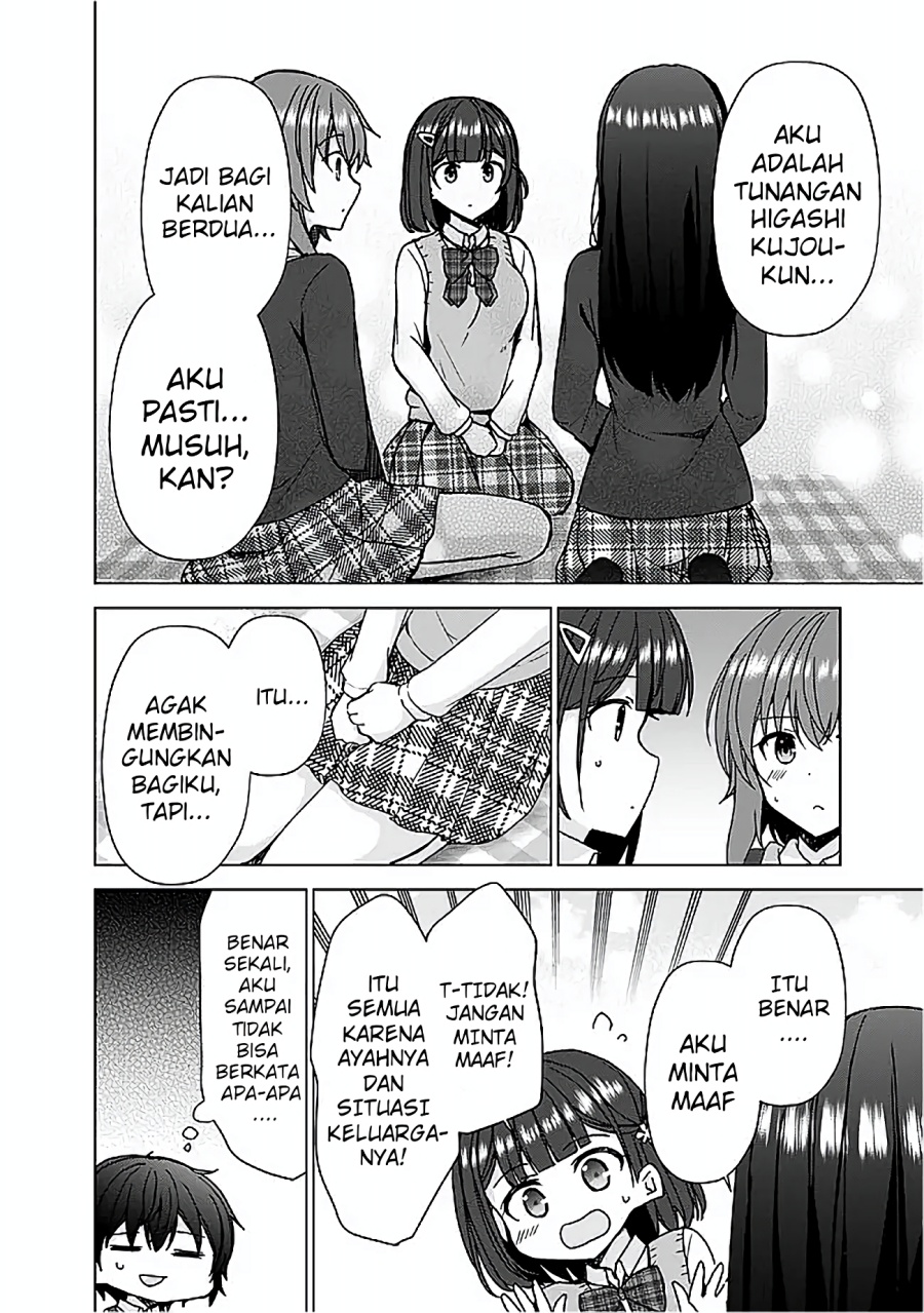 Iinazuke ga Dekita to Omottara, Sono Iinazuke ga Gakkou de Yuumei na “Akuyaku Reijou” Chapter 06 Bahasa Indonesia