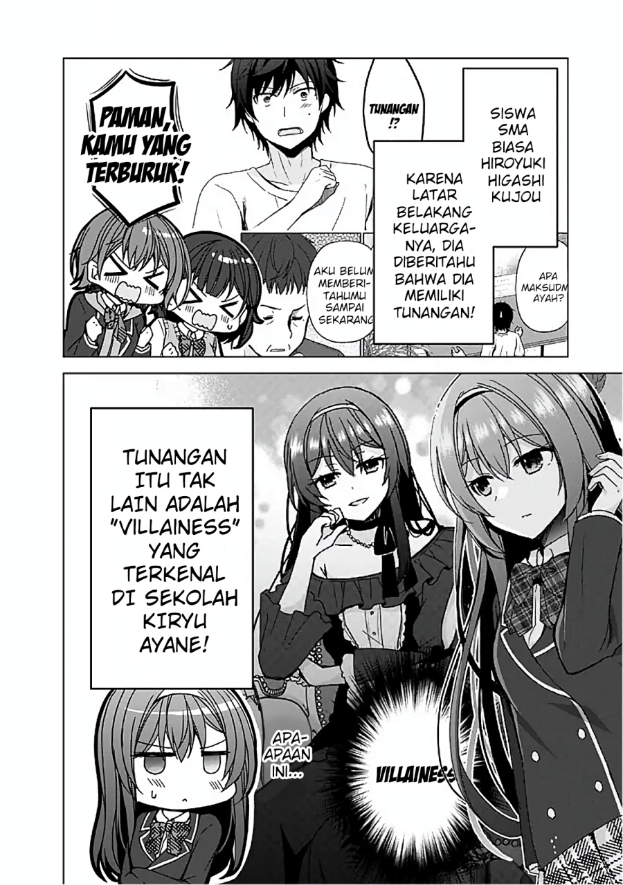 Iinazuke ga Dekita to Omottara, Sono Iinazuke ga Gakkou de Yuumei na “Akuyaku Reijou” Chapter 06 Bahasa Indonesia