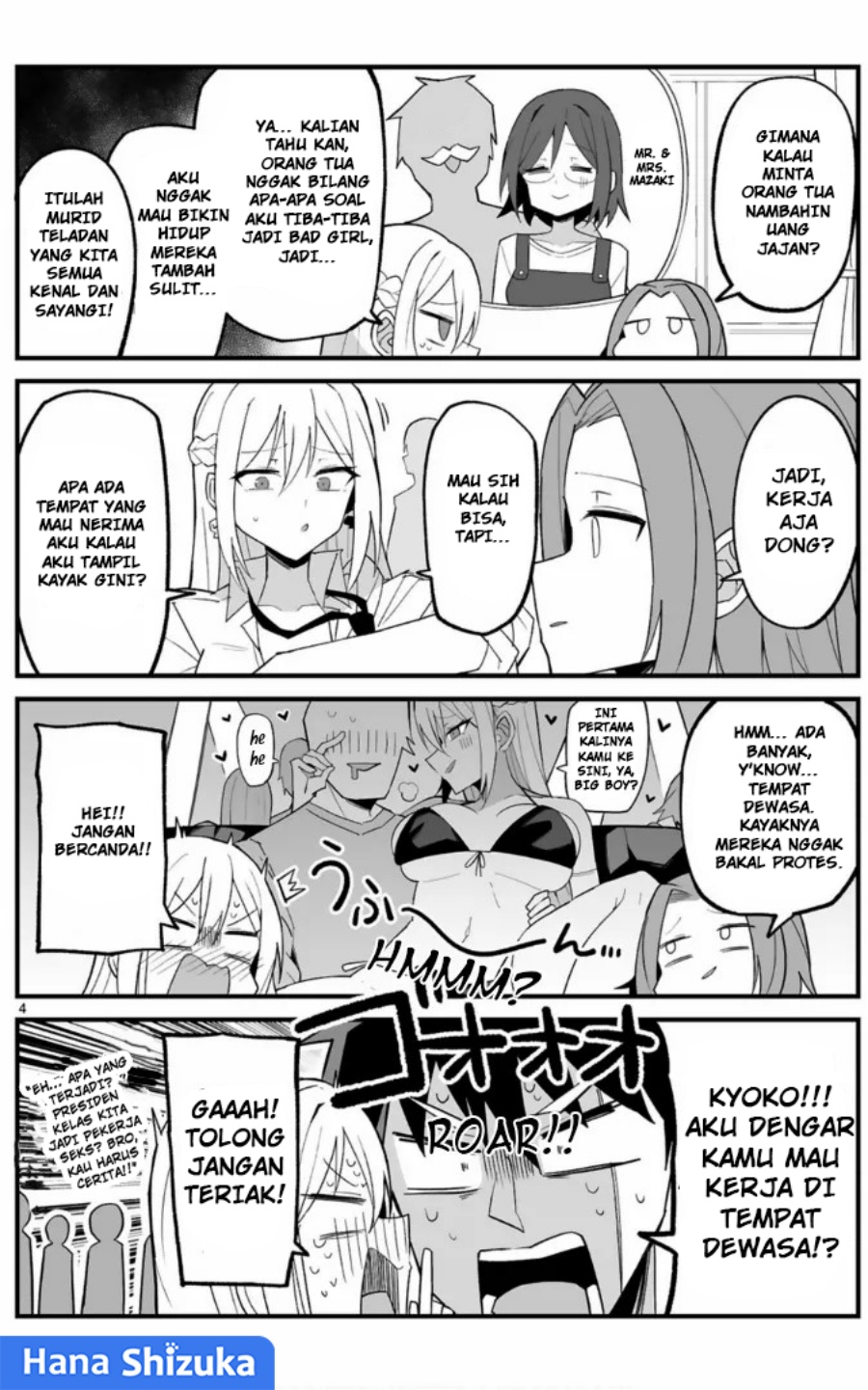 Iinchou Desu ga Furyou ni Naru Hodo Koi Shitemasu! Chpter 04 Bahasa Indonesia