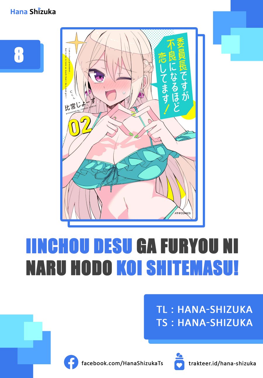 Iinchou Desu ga Furyou ni Naru Hodo Koi Shitemasu! Chpter 08 Bahasa Indonesia