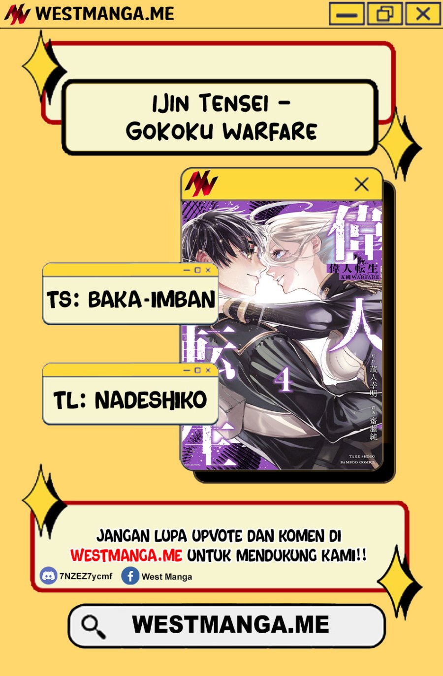 Ijin Tensei – Gokoku Warfare Chapter 05 Bahasa Indonesia