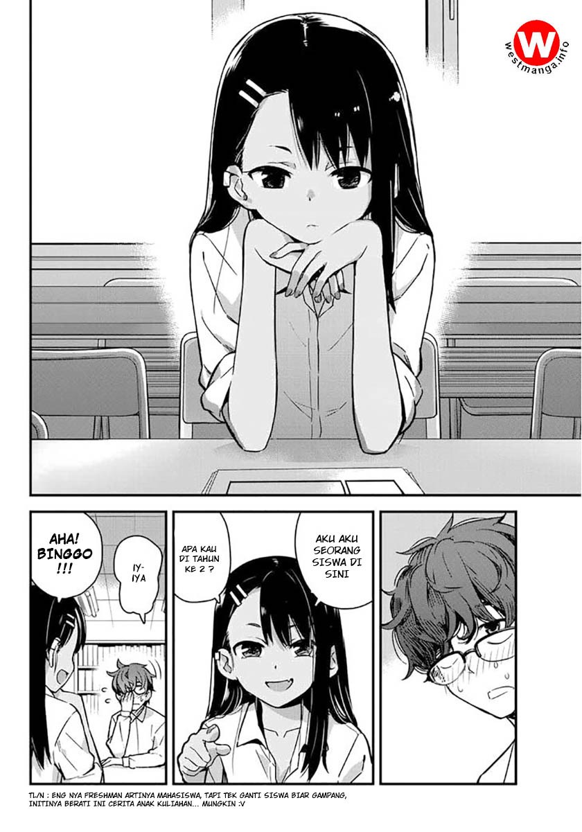 Ijiranaide, Nagatoro-san Chapter 01 Bahasa Indonesia