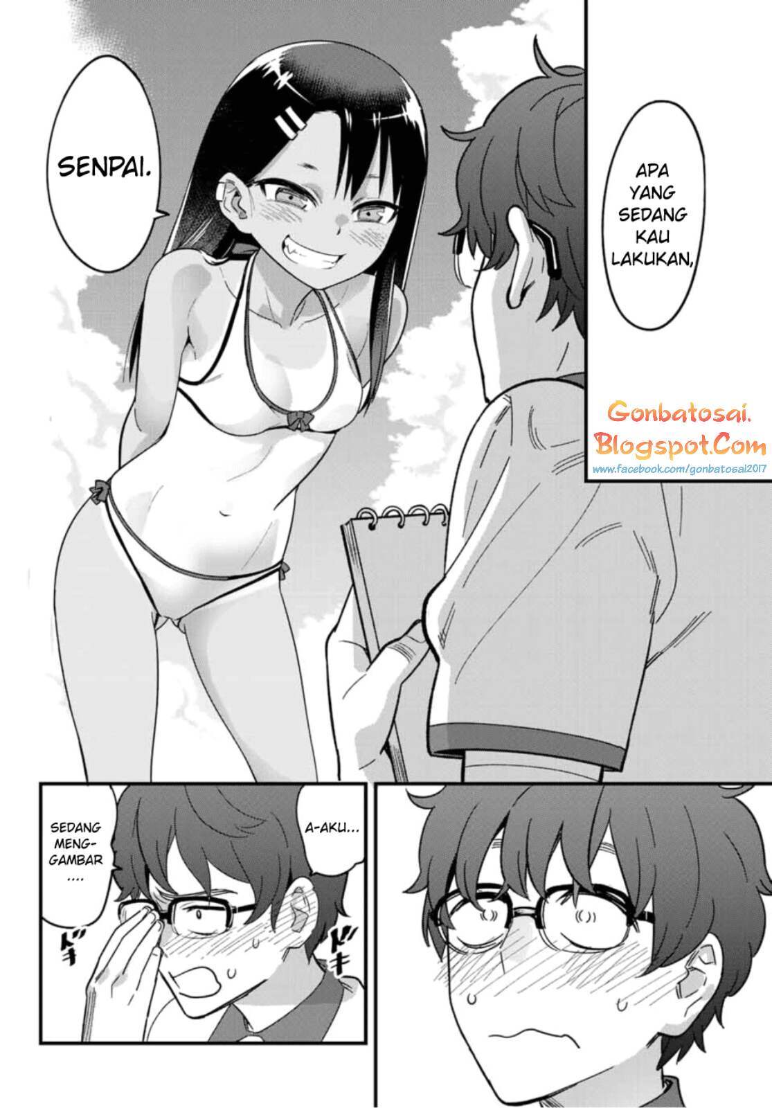 Ijiranaide, Nagatoro-san Chapter 23 Bahasa Indonesia