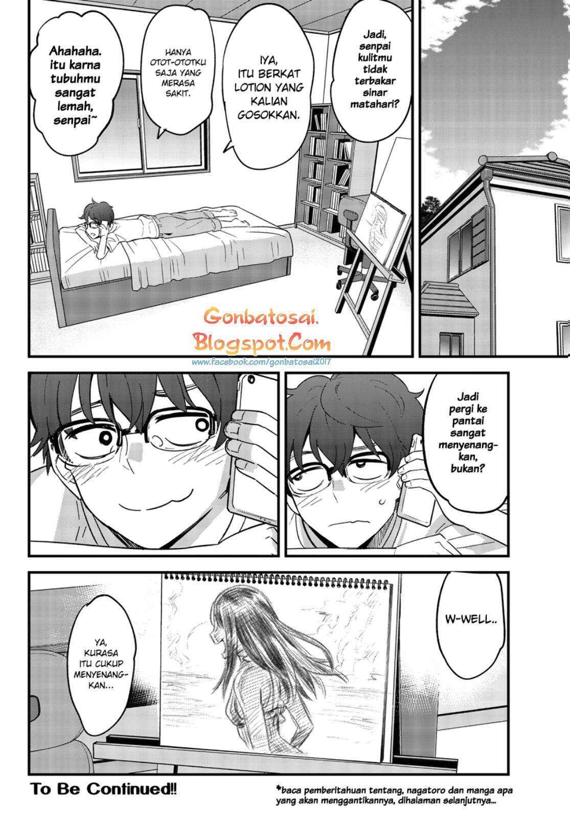 Ijiranaide, Nagatoro-san Chapter 23 Bahasa Indonesia