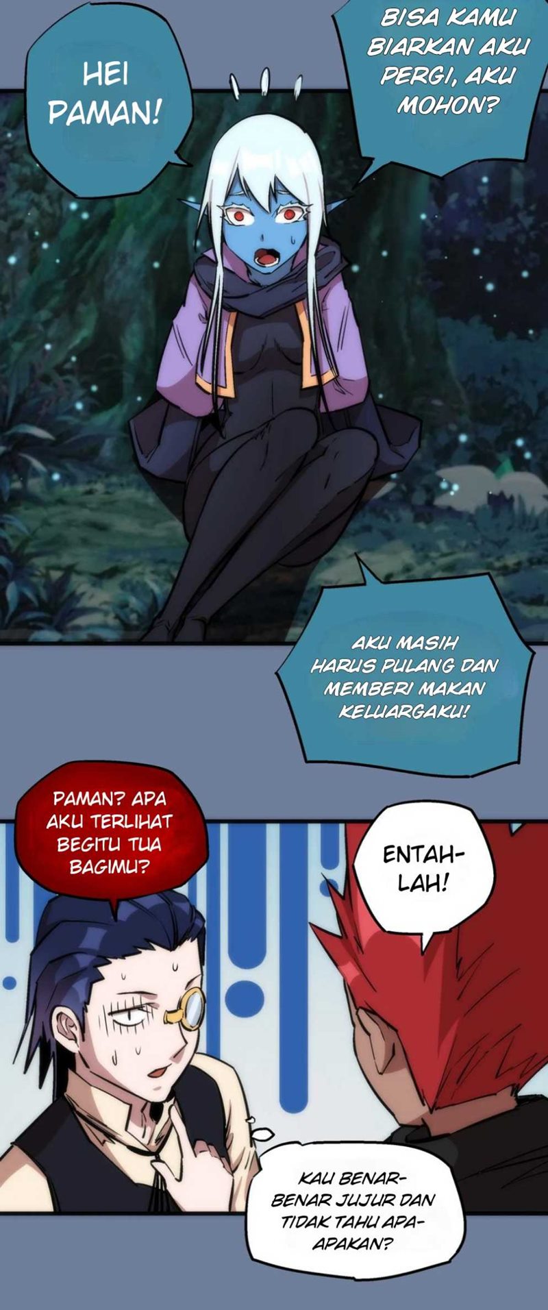 I’m Not The Overlord Chapter 21 Bahasa Indonesia