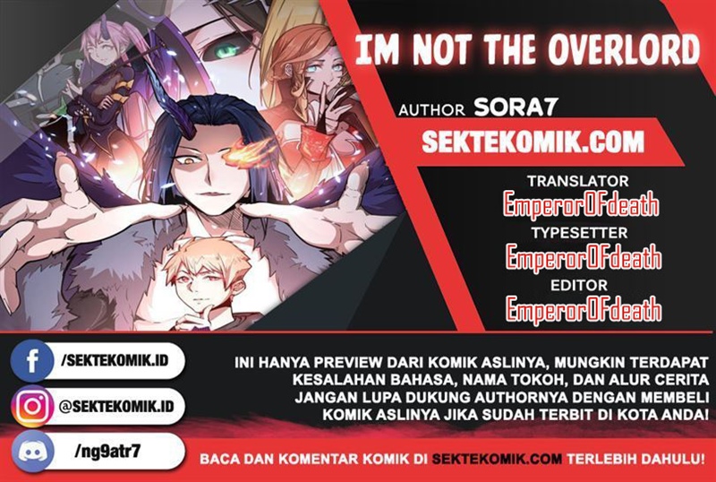 I’m Not The Overlord Chapter 39 Bahasa Indonesia